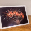 Feu d'artifice rouge