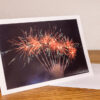 Feu d'artifice rouge