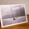 ca008a Voiliers sur le lac