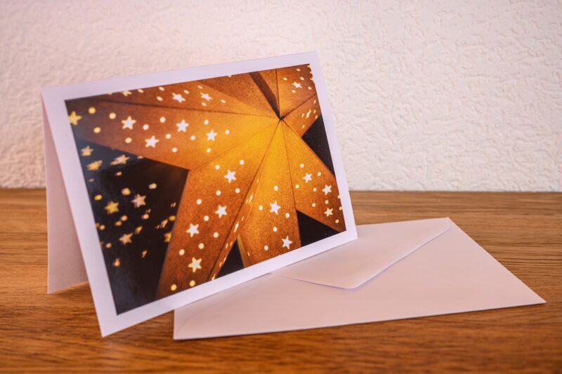 Étoile lumineuse de Noël
