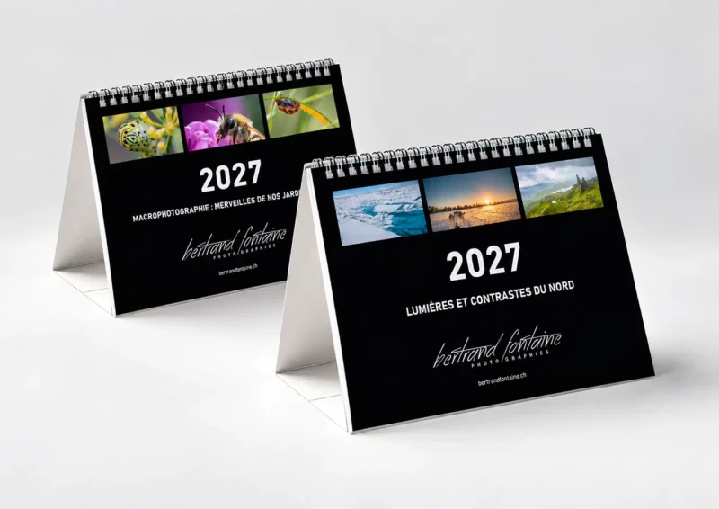 Pack Duo 2027 : "Lumières du Nord" & "Merveilles de nos jardins"