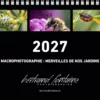 Calendrier de bureau 2027 "Macrophotographie : Merveilles de nos jardins"