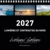 Calendrier de bureau 2027 "Lumières et contrastes du Nord"